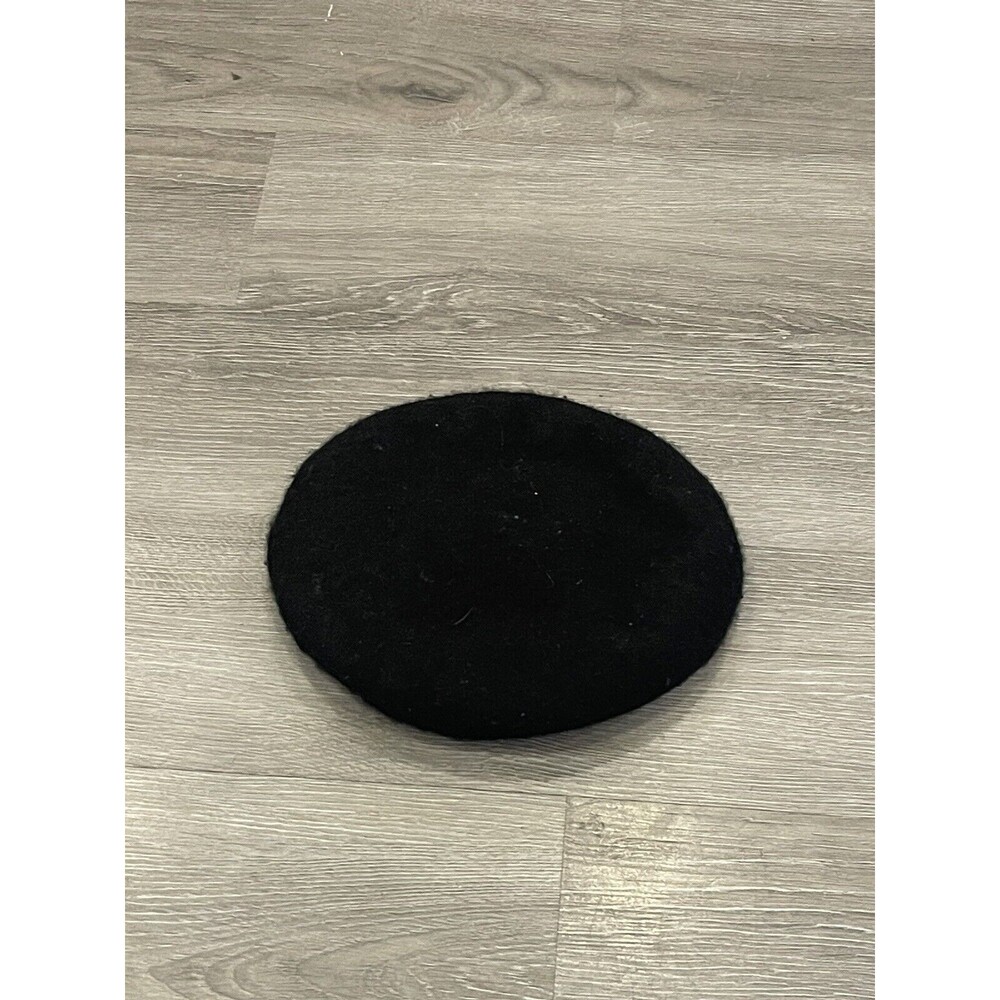 San Diego Hat Co. Beret Women One Size Black Soft Round 100% Wool Cap Hat